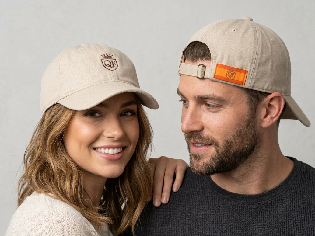 Gorra de algodón Premium Beige