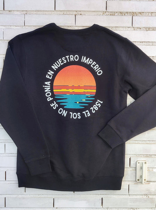 Sudaderas "El Sol No Se Ponía" - Imperio 1582 Azul marino