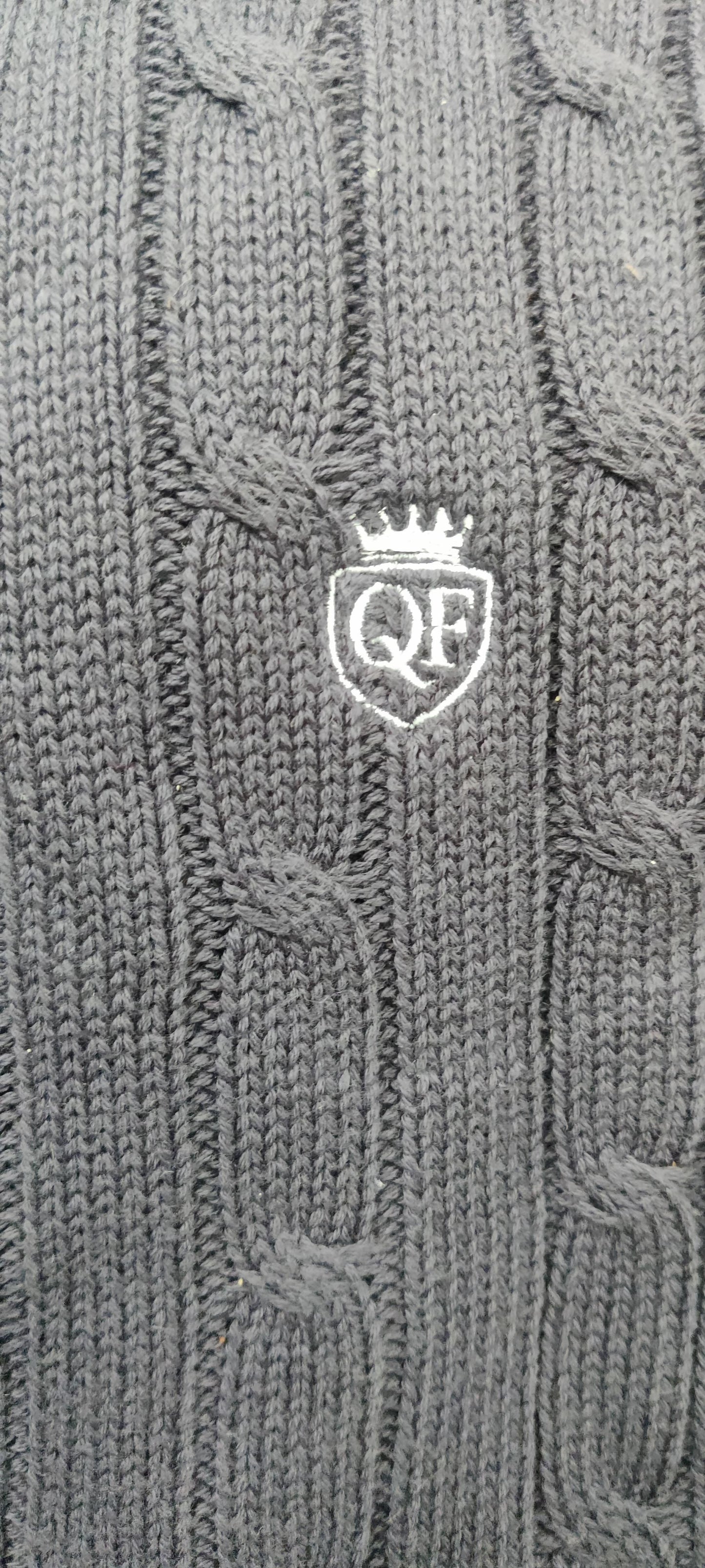 Jersey de Punto Trenzado Clásico Algodón premium Hombre