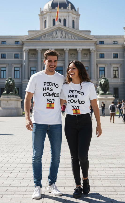 Camiseta "PEDRO HAS COMIDO YA?"
