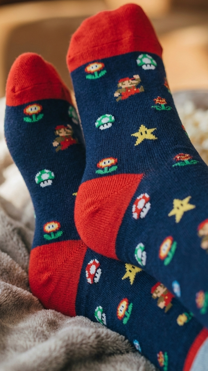 Calcetines Mario bros