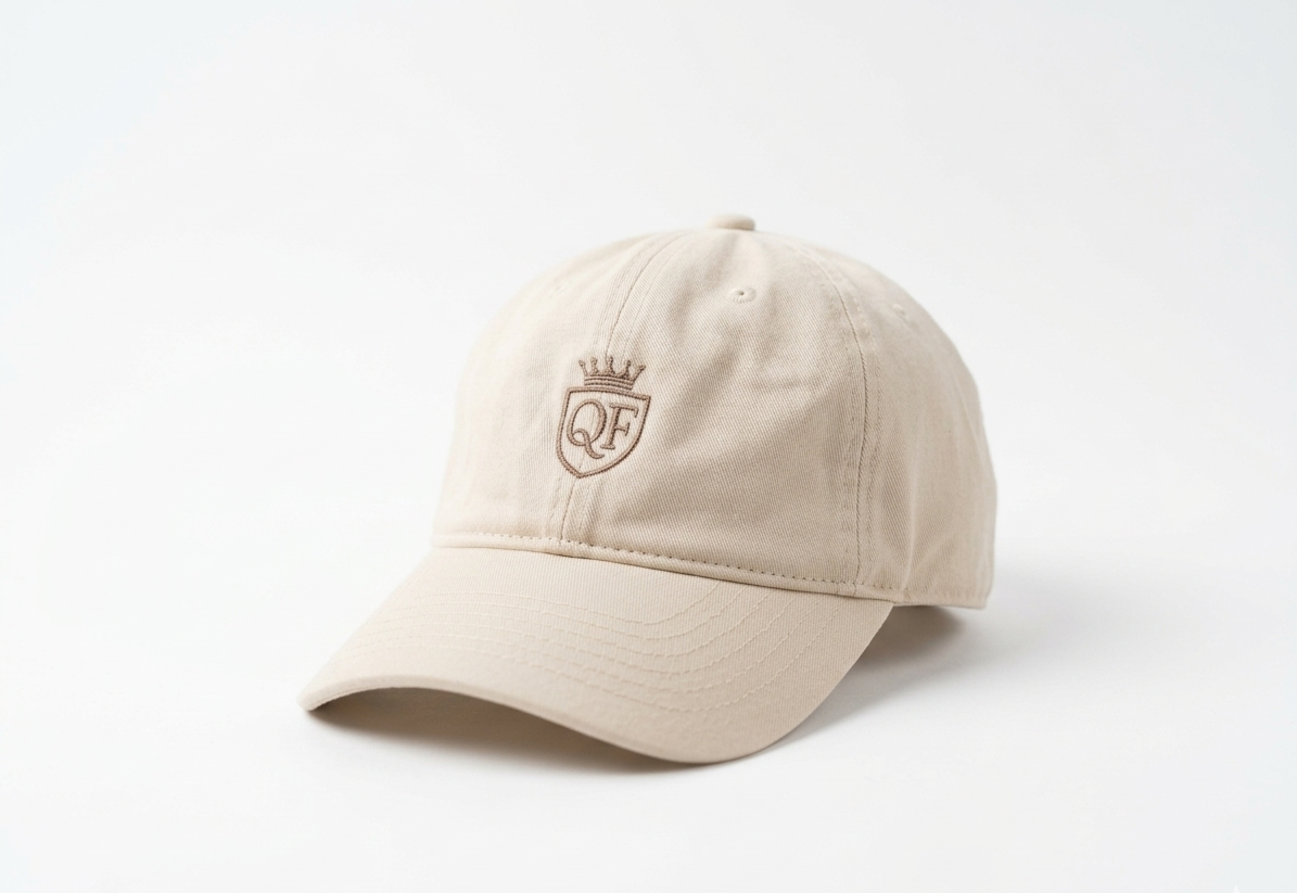 Gorra de algodón Premium Beige