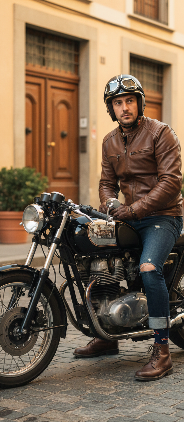 Calcetines  de motos "Ruta Nacional"