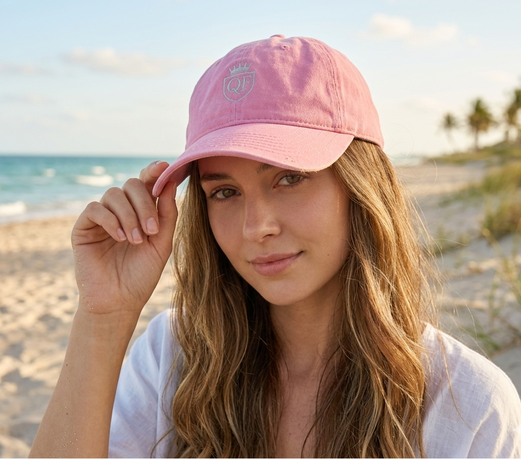 Gorra Rosa Efecto lavado